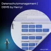 Datenschutzmanagement-Diagramm von Henry