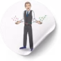 Startseite Button mit Logo
