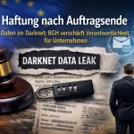 BGH zur Auftragsverarbeitung: Unternehmen haften auch nach Vertragsende der Auftragsverarbeitung für nicht gelöschte personenbezogene Daten BGH Auftragsverarbeitung Löschung von Daten