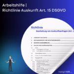 Shopfoto mit Logo und Ausschnitt der ersten Seite des Produkts