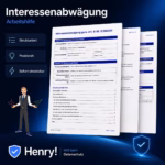 Interessenabwägung Art. 6 Abs. 1 lit. f DSGVO