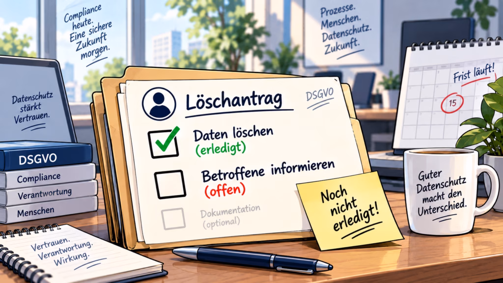 Gelöscht ist noch nicht erledigt: Was Unternehmen bei Löschanträgen leicht übersehen